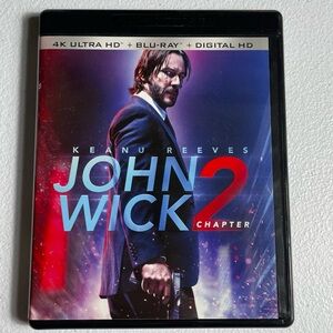 John Wick 2 4k Ultra HD Blu-ray | * Bundle up to 5 items for $15!!**